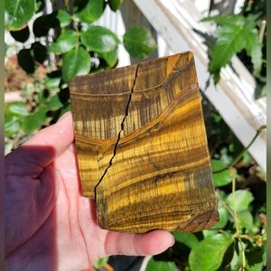 Natural Tiger's Eye Stone Slab